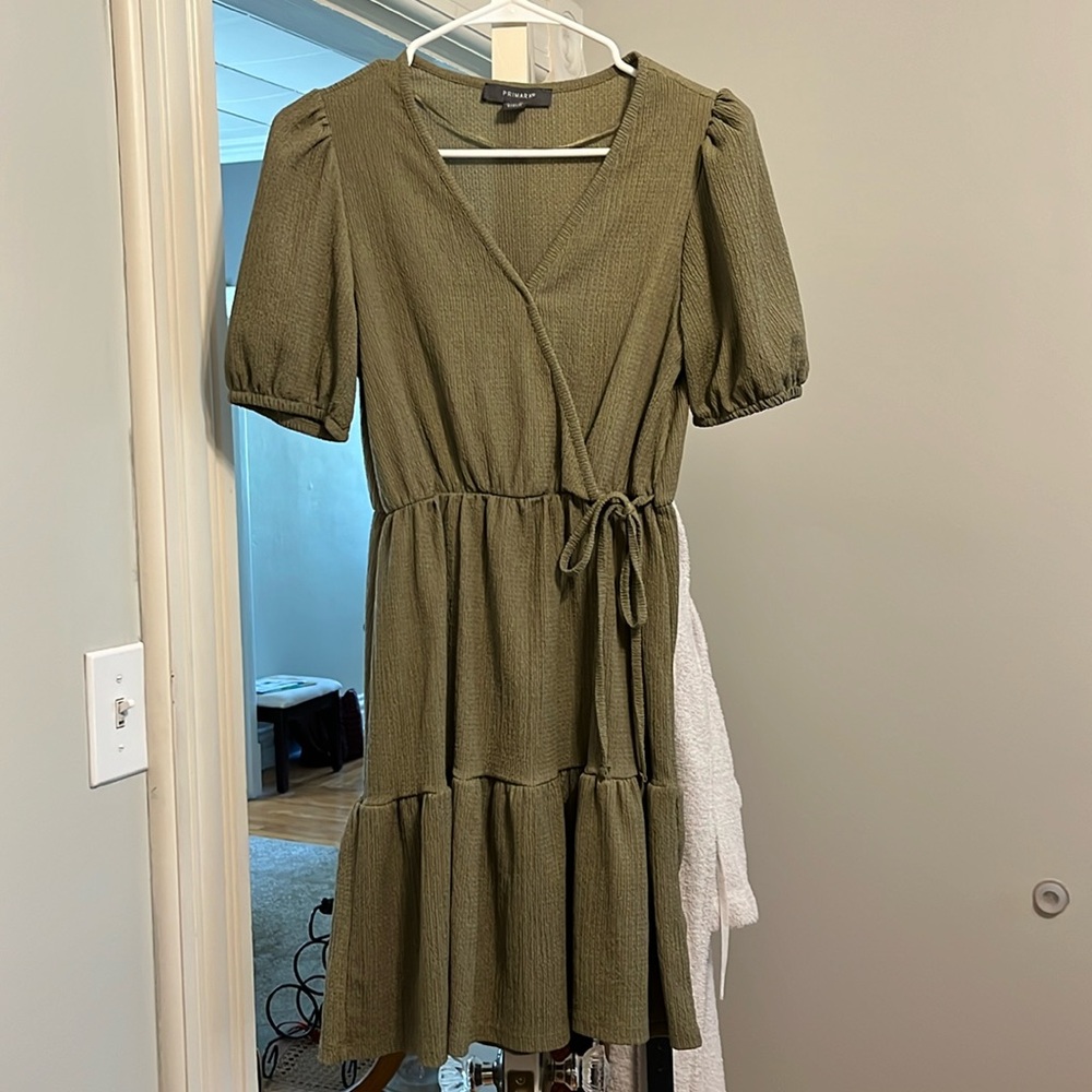 Green Casual Sundress
